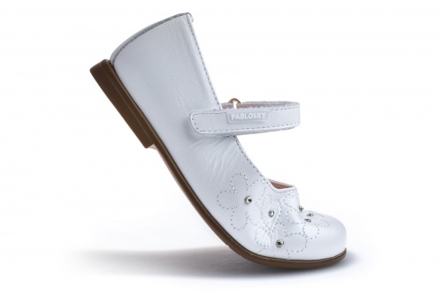 Туфли PABLOSKY для девочки, белые фото 8